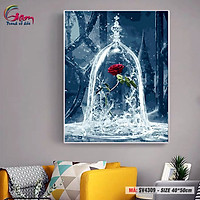 Tranh sơn dầu số hoá tự tô màu Gam SV4309 căng sẵn khung