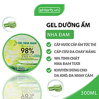 Combo 2 Gel Lô Hội Dưỡng Ẩm Đa Năng & Làm Mềm Da Từ Nha Đam Tươi MILAGANICS 300ml (Hũ)