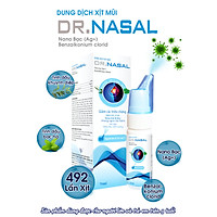 Dung dịch xịt mũi kháng khuẩn Dr. Nasal (xanh) Nano bạc