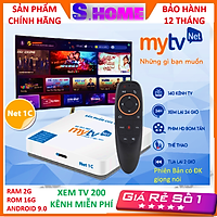 Android Box Mytv net Phiên bản Ram 2G/16G 4G/32G có điều khiển giọng nói - Xem 200 Kênh truyền hình miễn phí - Hàng Chính Hãng