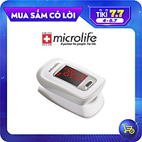 Máy đo nồng độ OXY trong máu và nhịp tim Microlife SPO2 OXY200 - Chính Hãng Thụy Sĩ