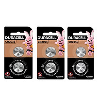 Vỉ 2 Viên Pin CR2032 / CR2025 / CR2016 DURACELL Lithium 3V - Hàng chính hãng