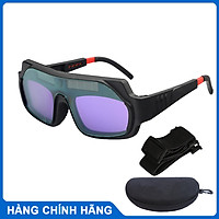 Kính hàn điện tử TX012 Plus tự động tối khi hàn độ bền cao chịu va đập mạnh phù hợp với thợ hàn chuyên nghiệp