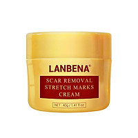 Set Serum Gel Kem Và Miếng Dán Mụn LANBENA 4 Món Cải Thiện Tình Trạng Mụn Sẹo Mụn Hiệu Quả