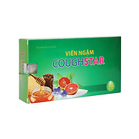 Viên ngậm ho thảo dược Coughstar - Giúp nhuận phế, bổ phế, tiêu đờm, giảm đau rát họng, khản tiếng do ho kéo dài, vị dễ ngậm, hơi thở thơm mát