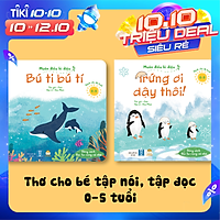 Sách Nhận Biết & Phân Biệt Cho Bé - Bộ Muôn Điều Kì Diệu - (2 Cuốn Thơ) Cho Trẻ Tập Nói Tập Đọc 0-3-5 Tuổi
