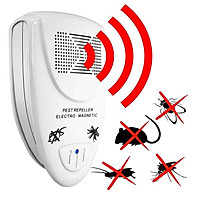 Loskii LP-04 Ultrasonic Pest Repeller Electronic Pest Control Repel Mouse Bugs Mosquitoes Roaches Killer