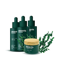 Serum Tái Sinh Da Siêu Vi Tảo Green Vita - Chính Hãng Kis22
