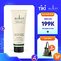 Kem tẩy tế bào chết dành cho da mặt Sukin Revitalising Facial Scrub 125ml