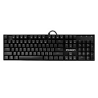 IPASON Mechanical Keyboard 104-key Metal Gaming Keyboard Blue Switch N-key Rollover Backlit Keyboard for Office and Game