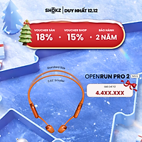 [MỚI] Tai Nghe Bluetooth Thể Thao Truyền Âm Thanh Qua Xương SHOKZ OPENRUN PRO 2 - Mini S821 - Bảo Hành 2 Năm - Hàng Chính Hãng