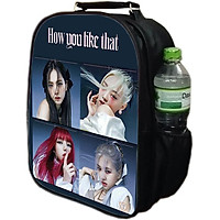 Balo da thời trang TROY 2 ngăn in hình nhóm nhạc BlackPink How you like that