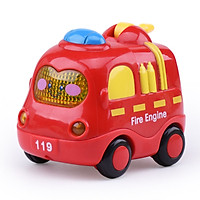 đồ chơi ô tô quán tính KAVY  mô tả xe cứu hỏa, cứu thương, cảnh sát, taxi đẹp và dễ thương có đèn và nhạc