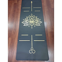 Thảm Yoga Mandala Cao Cấp In SilkGold