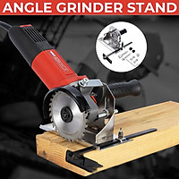 45°/ 180°/ 90° (With screws)Angle Grinder Stand Angle Grinder Stand for Angle Grinder Cast Iron Cutting Fixing Clamp Holder Bracket