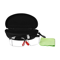 Protective Safety Glasses Eyewear Adjustable Anti Fog Scratch Resistant Eye Protection Goggles UV Blocking Clear Mirror