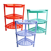 Kệ góc nhỏ 3 tầng 48 x 35 x 25cm Chấn Thuận Thành để nhà tắm, nhà bếp, phòng khách, tiện lợi, có thể tháo rời, hàng Việt Nam chất lượng cao (KG3T20-N) nhiều màu