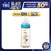 Bình Sữa PPSU Plus Ngôi Sao Pigeon 160ml/240ml