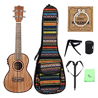 Bộ Đàn Ukulele Gỗ Sapele (24 Inches)