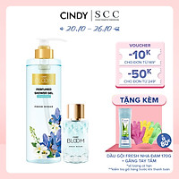 Bộ đôi sữa tắm nước hoa & nước hoa nữ Fresh Ocean mùi hương năng động trẻ trung 640g + 30ml