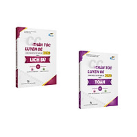 Combo thần tốc luyện thi Toán – Lịch sử