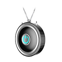 Neckwear Air Purifier with Strap Portable Negative Ion Generator Smoke Eliminator Wearable Quiet Air Cleaner USB