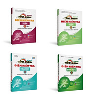 Sách - Combo Bí quyết tăng nhanh điểm kiểm tra Toán Hoá Sinh 8 tập 1 2 ( 4 cuốn )