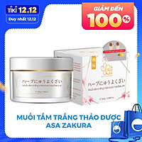 Muối tắm trắng thảo dược Asa-Zakura