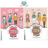Bộ 2 Cuốn JOYFUL ENGLISH – Easy Conversation For Daily Life – Ai Bảo Giao Tiếp Tiếng Anh Là Khó + Easy Vocabulary For Daily Life - Ai Bảo Từ Vựng Là Khó Nhớ (Học Cùng App MCBooks) – MinhAnBooks