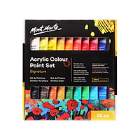 Màu Acrylic Paint Mont Marte Bộ 18/24/36/48 Màu x 36ml