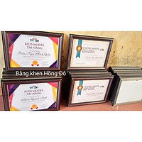 Khung ảnh, khung bằng khen A4, tặng kèm Đinh ba chân không phải khoan tường