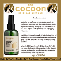 Nước Dưỡng Tóc Tinh Dầu Bưởi The Cocoon Pomelo Hair Tonic 140ml