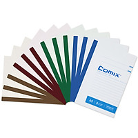 Lốc 6 Cuốn Vở A5 COMIX C4801(80 Trang)