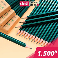 Bút chì lục giác Deli - loại 2B/HB - 10 chiếc/hộp - 33311 / 33312