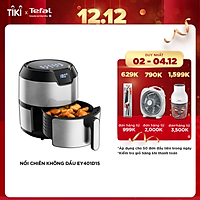 Nồi chiên không dầu Tefal 4.2 Lít - Vỏ thép - EY401D15 - Hàng chính hãng
