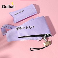 Ô Dù Che Mưa, Che Nắng, Chống Tia UV - Chỉ Số Chống Nắng UPF > 50 Với 6 Nan Thép Cứng Cáp - Nhập Khẩu Hàn Quốc - Hàng Chính Hãng