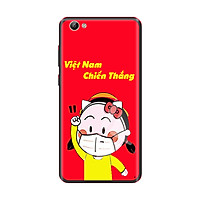 Ốp lưng cao cấp cho điện thoại VIVO Y66 Cổ Vũ Việt Nam Chiến Thắng Mẫu 1