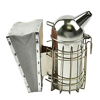 Stainless Steel Manual Bee Smoke Transmitter Kit Beekeeping Tool Apiculture Beekeeping Tool Bee Smoker Smoke Sprayer
