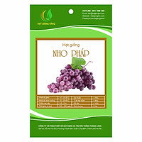 Combo 2 gói Hạt giống Nho pháp Golden Seeds 5 Hạt