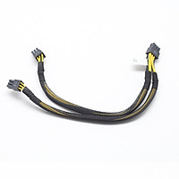 D92C9 FOR Dell PRECISION T3600 T3610 T5600 T5610 T5810 T7810 VGA workstation keyboard power cord 8PIN to dual 6PIN power cord