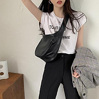 Túi IELGY đeo vai cỡ lớn kiểu bánh bao thời trang cho nữ
