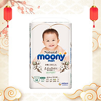 Gói bỉm bông organic Moony Natural Size M quần