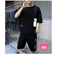 Độ Bộ Thể Thao Nam Tập Gym T&L Store , Set Thể Thao Mặc Mùa Hè Cao Cấp Cực Mát Màu Trắng - Đen DBN0
