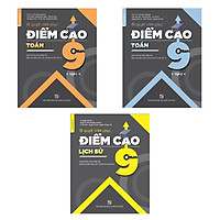 Combo Bí quyết chinh phục điểm cao Lớp 9 Toán - Lịch sử (3 cuốn)