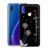 Ốp lưng mẫu đẹp cho điện thoại Realme 3 Pro - Viền dẻo - 02116 7887 BOCONGANH04 - Hoa Bồ Công Anh - Hàng Chính Hãng