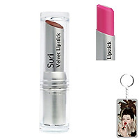 Son lì chuẩn màu lâu phai Suri Velvet Lipstick Hàn Quốc 3.7g tặng kèm móc khoá