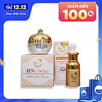 Combo 2 Mỹ Phẩm BN WHITE Gồm: Kem Face 25g và Serum 30ml Ngăn Ngừa Mụn, Mờ Thâm Nám, Tàn Nhang, Sạm Da và Dưỡng Trắng Da