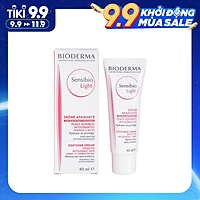 Kem dưỡng ẩm dành cho da nhạy cảm BIODERMA Sensibio Light 40ml