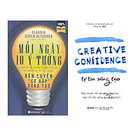 Combo Sách Kỹ Năng Sáng Tạo: Mỗi Ngày 10 Ý Tưởng Rèn Luyện Cơ Bắp Sáng Tạo + Tự Tin Sáng