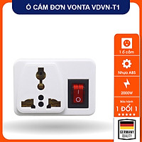 Ổ CẮM ĐƠN CÓ CÔNG TẮC NGUỒN VONTA VDVN-T1